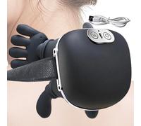 Masseur Dos Et Cervicales, Masseur Cervical, Mass-eur De Cou Cervical Épaules, Appareil De Massage Dos Cervicales Cou Avec 3 Modes Massage Et 2 Niveaux Chauffage,Pour Voyage Pause Exercice Routine