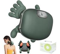 Masseur Dos et Cervicales, Masseur Cervical, Masseurs 4D Shiatsu, Masseur Dorsal Chauffant, 3 Mode 2 Temp, Massage Cervicales et Cou, Main Massante Nuque, Cadeau pour Femmes et Hommes Soulager Fatigue