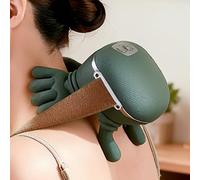 Masseur Dos Et Cervicales, Masseurs Cervical Chauffant Avec 2 Vitesses Réglables, 3D Pétrissagedes Tissus Profonds,Portables Simulant La Main Humaine, Cadeau Noel Hommes, Femme, Maman, Papa