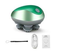 Masseur du cuir chevelu de tête - Dispositif vibrant des cheveux, rayeur de contrainte portable | 4.84x4.84x4.02 pouces outil de relaxation rechargeable, stimulateur multifonctionnel du cuir chevelu,