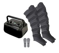 Masseur électrique à compression d'air, 4 | 6 cavités pour drainage lymphatique des jambes pour détendre les muscles, système de récupération des bottes de compression des jambes, intensité de