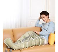 Masseur Électrique À Compression D'air For Jambes, Drainage Lymphatique À 6 Cavités, For La Circulation Sanguine, Les Bras, Les Chevilles Et Les Mollets