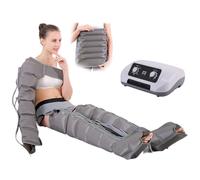 Masseur électrique à compression d'air pour jambes et pieds, enveloppements de mollet pour soulager la douleur, récupération de la fatigue et améliorer la circulation sanguine