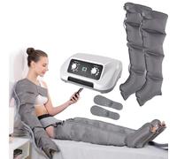 Masseur électrique à compression d'air pour jambes, massage de drainage lymphatique, système de récupération des jambes, système de récupération de 4 à 6 cavités pour améliorer la circulation et