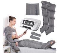 Masseur électrique à compression d'air pour jambes, massage de drainage lymphatique, système de récupération des jambes, système de récupération de 4 à 6 cavités pour améliorer la circulation et