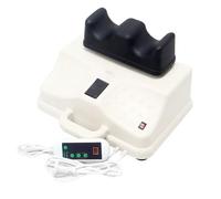 Masseur électrique à vitesse variable, 10 réglages d'intensité, machine de circulation des pieds contrôlée par fil pour adultes et seniors, fitness et relaxation