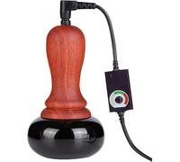 Masseur Électrique Aux Pierres Chaudes, Pierre Naturelle Chauffante GuaSha, Grattage, Pierres de Massage avec Kit Chauffant, Pierres Chaudes en Basalte avec Kit Chauffant pour Massage À Domicile, Spa