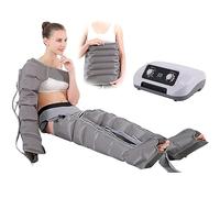 Masseur électrique de compression d'air de drainage lymphatique avec télécommande, instrument de relaxation des bras de la taille des jambes du masseur corporel, utilisé pour soulager la fatigue et