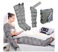 Masseur électrique de drainage lymphatique, bandes de compression d'air pour jambes et bras pour la circulation, thérapie de compression du pied, du mollet, de la cheville, 1 jambe et 1 bras inclus