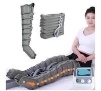 Masseur électrique de drainage lymphatique, machine de massage corporel à compression d'air, enveloppement des jambes à 8 cavités pour une thérapie de pression pneumatique efficace, utilisation à 2