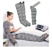 Masseur électrique de jambes et de bras pour drainage lymphatique, enveloppements de compression d'air pour la circulation du pied et du corps, bottes de pressothérapie, 1 bras + 1 jambe