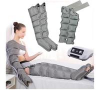 Masseur électrique de jambes et de bras pour drainage lymphatique, enveloppements de compression d'air pour la circulation du pied et du corps, bottes de pressothérapie, 1 bras + 1 jambe