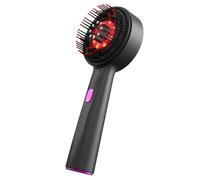 Masseur électrique du cuir chevelu, peigne électrique portable de massage du cuir chevelu et des cheveux, brosse de massage du cuir chevelu shiatsu sans fil,brosse massage cuir chevelu