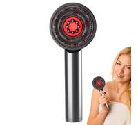 Masseur électrique du cuir chevelu pour la croissance des cheveux - brosse à peigne infusée à l'huile | de cheveux vibrant avec luminothérapie bleu rouge, masseur de tête portable à 3 modes pour