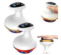 Masseur Électrique Gua Sha 4 En 1, Outil De Massage Par Ventouses Sous Vide For La Réduction De La Cellulite, Masseurs Anti-cellulite Avec 9 Modes For Le Soulagement Musculaire(2pcs)