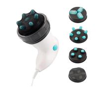 Masseur électrique infrarouge 4 en 1 anti-cellulite, amincissant et relaxant, massage musculaire par ondes, marteau, perte de poids, rouleau for éliminer les graisses