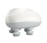 Masseur électrique pour cheveux et cuir chevelu - Gratte-tête rechargeable - Outil de nettoyage sans fil pour animaux de compagnie - Maman - Femme - Spa - Homme - Papa - Détente