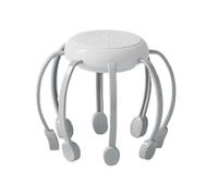 Masseur électrique pour cuir chevelu - Design pieuvre huit griffes détachables Appareil de grattage à 360 degrés, outil de relaxation, portable, rituel de bien-être personnel pour calmer les muscles