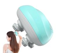 Masseur électrique pour cuir chevelu - Masseur électrique de tête du cuir chevelu pour se détendre, nettoyage sans fil pour lui, femme, homme, maman, papa, son animal de compagnie, douche spa