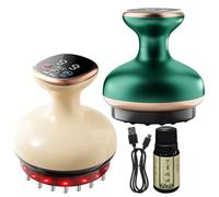 Masseur électrique pour le corps - Outil de grattage de cellulite chauffé à 9 niveaux, instrument de récupération musculaire pour l'abdomen, le cou, les cuisses, les fesses, soins complets du corps, s