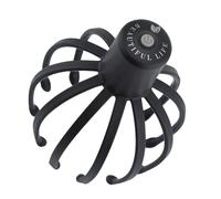 Masseur électrique pour le cuir chevelu : avec 3 modes, masseur de tête à 360 degrés | Masseur de tête portable sans fil pour soulager le stress selon vos préférences.