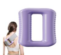 Masseur électrique sans fil, machine à vibrations ergonomique, appareil compact de mise en forme du corps de 6,3 pouces avec réglages réglables, construction en silicone pour le massage, masseur de re