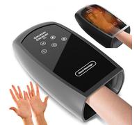 Masseur éLectrique Sans Fil Pour Les Mains Avec Chaleur Et Compression, écran Tactile, Coussin Gonflable,Vibrations, Massage Convexe, 3 Intensités, Pour L'Arthrite Et Le Syndrome Du Canal Carpien.