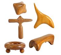 Masseur en bois 5 types au Vietnam - Pour le corps, les pieds, les réflexologie, l'acupuncture, massage thaïlandais, rouleaux de massage pour le corps et le spa