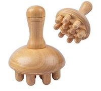 Masseur en bois en forme de champignon | Outil de massage manuel pour thérapie du bois, anticellulite, maderotérapie, drainage lymphatique, soulagement de la tension musculaire, pour une utilisation