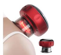 Masseur en cuivre portable sous vide avec 12 modes réglables | Masseur électrique à ventouse pour hommes, femmes, adolescents, adultes et personnes âgées pour la récupération de