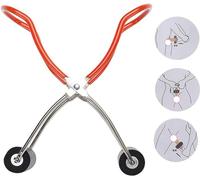 Masseur et agrandisseur de pénis - Exercice musculaire PC avec rouleau en silicone et pince à presser - Jouets sexuels pour hommes