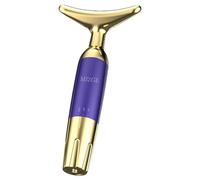 Masseur facial électrique pour le visage et l'étirement du visage - Outil de sculpture du visage - Appareil d'étirement du visage et du cou avec vibration, multi-fonctions