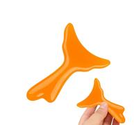 Masseur facial en résine 12 x 8,2 x 3,2 cm Outil de sculpture en forme de queue de poisson | Masseur musculaire ergonomique pour tout le corps pour le visage, le cou, les épaules, les jambes et la