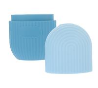 Masseur Facial en Silicone Réutilisable pour Visage, pour Femmes | Outil de Soin Compact, Usage Maison et Voyage, Couleur Pourpre, Application Profonde