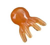 Masseur Gua Sha relaxant pour le visage, le corps, le cuir chevelu - Tête de pieuvre ergonomique et portable - Pour une utilisation à la maison ou en voyage