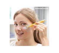 InnovaGoods Masseur Haute Fréquence T‑Vibe – Rajeunissement du visage, Aluminium, Citronier