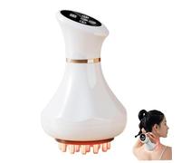 Masseur lymphatique, machine de drainage lymphatique à 9 vitesses avec microcourant, lumière rouge, chaleur et vibration, outil de massage la cellulite pour les jambes, les bras et le ventre.
