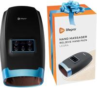 Masseur Main - Appareil de Massage Main Électrique avec Compression et Chaleur - Masseur de Main Vibrant Portable pour Soulager la Fatigue et les Douleurs