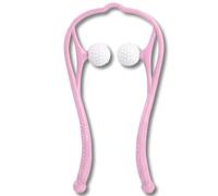 Masseur Manuel Cou & Épaules - Pression Ciblée Nuque & Trapèzes, Anti-Tensions, Relaxation Musculaire Autonome