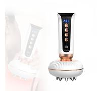 Masseur, Masseur ÉLectrique Portatif Infrarouge 2000 mAh avec 20 Modes de Vibration 20 EMS Et 20 Modes de Chaleur Instrument Méridien Sans Fil avec Évran LCD Pour Draguer Les Méridiens
