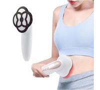 Masseur minceur portable alimenté par piles USB Type-C Qualité professionnelle Thérapie du corps entier Argenté