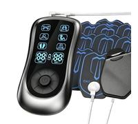 Masseur Musculaire 19 Intensités de Massage Rechargeable | Stimulateur Musculaire Électronique Corps Entier Pour Cou, Dos, Épaules, Fesses, Genoux, Chevilles, Pieds, Maison, Bureau