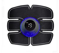 Masseur Musculaire Abdominal Fitness Abs Bras Patchs D'entraînement Instrument D'exercice Musculaire Usb Charge Maison Hommes - Type Usb6packabs #B