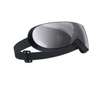 Masseur oculaire 3D, masque oculaire à vapeur, dispositif oculaire vibrant électrique, compresse chaude à température constante, modèle rechargeable 800 mAh,Black