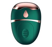 Masseur oculaire avec chaleur Appareil de massage facial et oculaire - Vibration avec spray portable 2 modes, outil pour soulager les sacs et raffermir la peau avec soin de beauté du