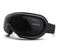 Masseur oculaire avec chaleur, compression masque de massage des yeux rechargeable avec musique bluetooth noir Noir