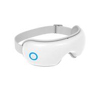 Masseur oculaire avec chaleur pour les migraines, masque pour les yeux avec airbag Bluetooth, dispositif de soins des yeux pour soulager la fatigue oculaire, améliorer le sommeil