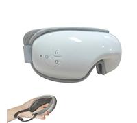 Masseur Oculaire avec ChaleurAppareil de Relaxation Oculaire Rechargeable Avec 4 Modes,Masseur pour les yeux, Masseur Électrique pour Les Yeux pour Soulager la Fatigue Oculaire et les Poches