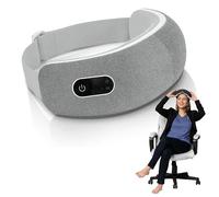 Masseur Oculaire - Masque Chauffant pour Yeux avec Musique & Compression - Pliable et Relaxant pour Fatigue et Sommeil