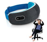 Masseur Oculaire - Masque Chauffant pour Yeux avec Musique & Compression - Pliable et Relaxant pour Fatigue et Sommeil